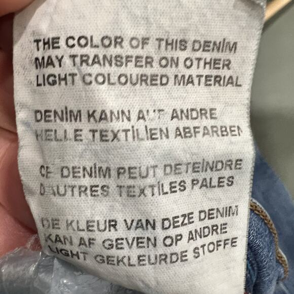 Armani Jeans Exchange Men's Skinny Distressed Blue Denim Jeans 30x32 - Picture 9 of 11